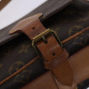LOUIS VUITTON Monogram Cartouchiere MM Shoulder Bag M51253 LV Auth MY282-9