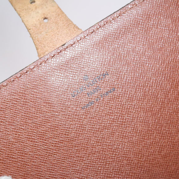 LOUIS VUITTON Monogram Cartouchiere MM Shoulder Bag M51253 LV Auth MY282