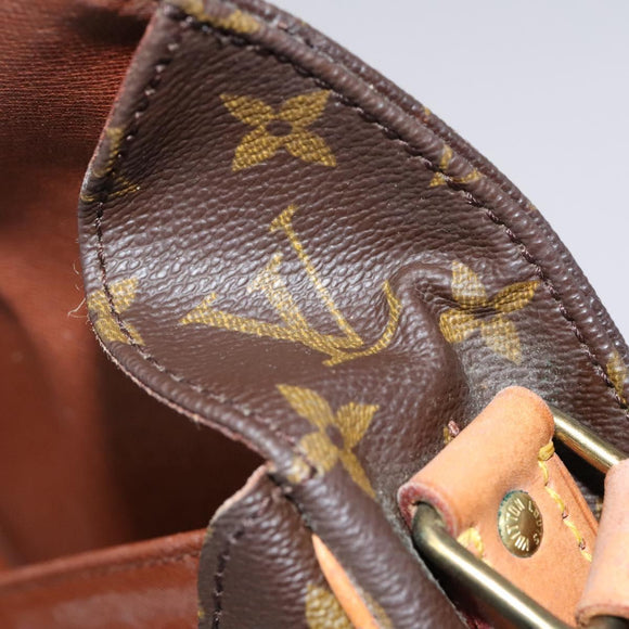 LOUIS VUITTON Monogram Cartouchiere MM Shoulder Bag M51253 LV Auth MY282