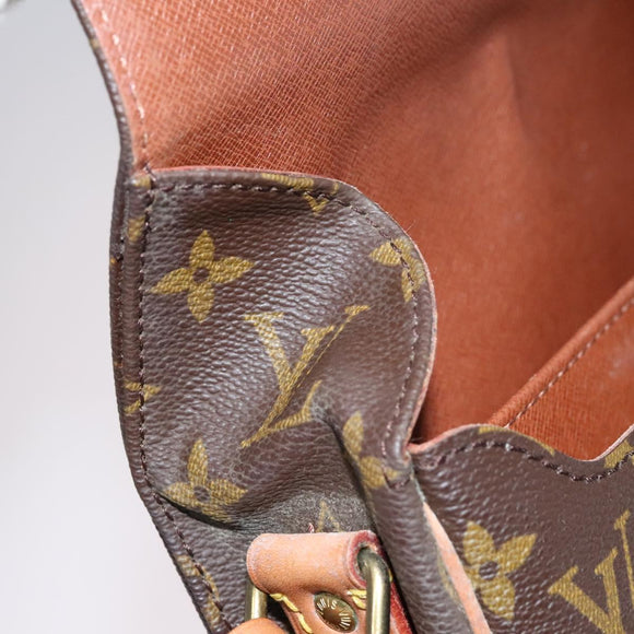 LOUIS VUITTON Monogram Cartouchiere MM Shoulder Bag M51253 LV Auth MY282