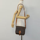 LOUIS VUITTON Monogram Cartouchiere MM Shoulder Bag M51253 LV Auth MY282-25