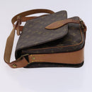 LOUIS VUITTON Monogram Cartouchiere MM Shoulder Bag M51253 LV Auth MY282-4