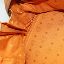 MCM Vicetos Logogram Boston Bag PVC Leather Brown Auth MY295-18