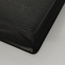 LOUIS VUITTON Epi Sac Plat Hand Bag Black M59082 LV Auth MY299-14
