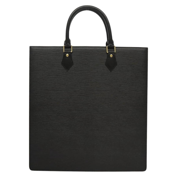 LOUIS VUITTON Epi Sac Plat Hand Bag Black M59082 LV Auth MY299