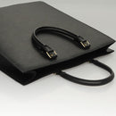 LOUIS VUITTON Epi Sac Plat Hand Bag Black M59082 LV Auth MY299-6