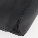 CHANEL COCO Mark Chain Tote Bag Caviar Skin Black CC Auth MY307-15