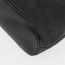 CHANEL COCO Mark Chain Tote Bag Caviar Skin Black CC Auth MY307-17