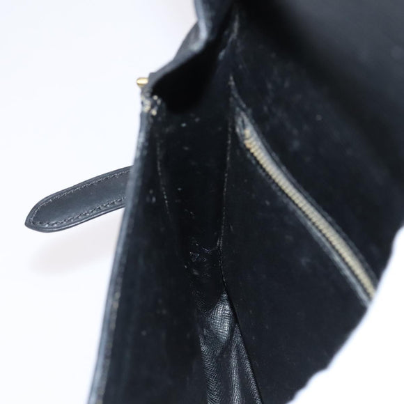 LOUIS VUITTON Epi Saint Cloud GM Shoulder Bag Black Noir M52192 LV Auth MY308