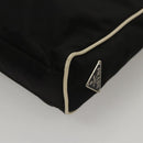 PRADA Shoulder Bag Nylon Black Auth MY310M-16