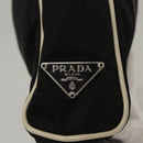 PRADA Shoulder Bag Nylon Black Auth MY310M-17