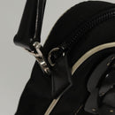PRADA Shoulder Bag Nylon Black Auth MY310M-10