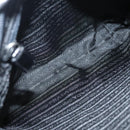 PRADA Shoulder Bag Nylon Black Auth MY310M-11