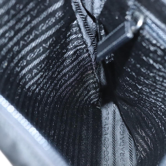 PRADA Shoulder Bag Nylon Black Auth MY310M