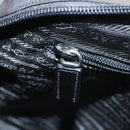 PRADA Shoulder Bag Nylon Black Auth MY310M-22