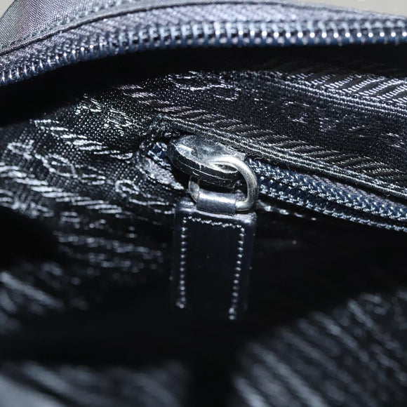 PRADA Shoulder Bag Nylon Black Auth MY310M