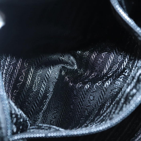 PRADA Shoulder Bag Nylon Black Auth MY310M