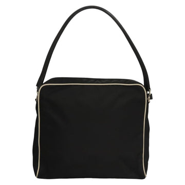 PRADA Shoulder Bag Nylon Black Auth MY310M - 0