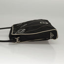 PRADA Shoulder Bag Nylon Black Auth MY310M-4