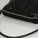 PRADA Shoulder Bag Nylon Black Auth MY310M-6