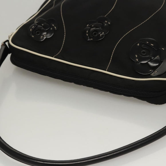 PRADA Shoulder Bag Nylon Black Auth MY310M