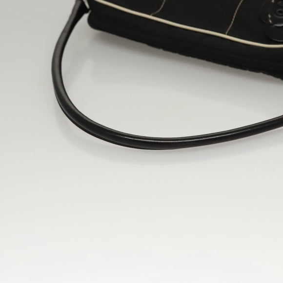 PRADA Shoulder Bag Nylon Black Auth MY310M