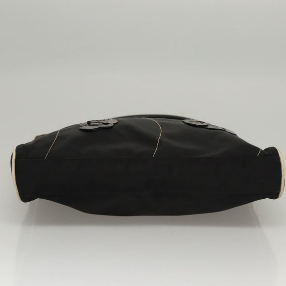 PRADA Shoulder Bag Nylon Black Auth MY310M