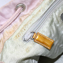 PRADA Backpack Nylon Pink Silver Auth MY315-25