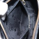 MCM Hand Bag Leather Black Gold Auth MY326-20