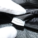 MCM Chain Shoulder Bag Leather Gray Gold Auth MY336-12