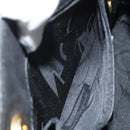 Salvatore Ferragamo Vala Hand Bag Suede Black Auth MY347-19