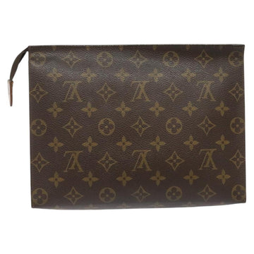 LOUIS VUITTON Monogram Posh Toilette 26 Pouch M47542 LV Auth MY355 - 0