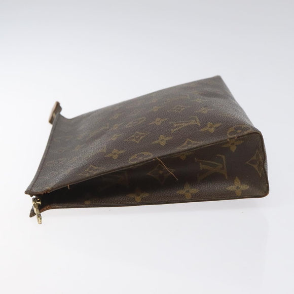 LOUIS VUITTON Monogram Posh Toilette 26 Pouch M47542 LV Auth MY355