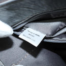 MCM Hand Bag Leather 2way Gray Gold Auth MY375-12