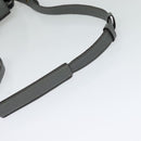 MCM Hand Bag Leather 2way Gray Gold Auth MY375-9