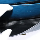 LOUIS VUITTON Epi Cartouchiere MM Shoulder Bag Blue M52245 LV Auth MY384-21