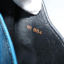 LOUIS VUITTON Epi Cartouchiere MM Shoulder Bag Blue M52245 LV Auth MY384-12