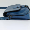 LOUIS VUITTON Epi Cartouchiere MM Shoulder Bag Blue M52245 LV Auth MY384-3