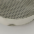 Christian Dior Shoulder Bag Leather White Auth MY419-13