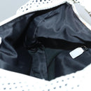 Christian Dior Shoulder Bag Leather White Auth MY419-19