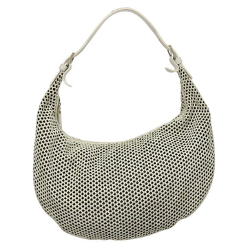 Christian Dior Shoulder Bag Leather White Auth MY419 - 0