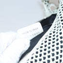 Christian Dior Shoulder Bag Leather White Auth MY419-22