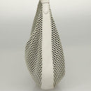 Christian Dior Shoulder Bag Leather White Auth MY419-5