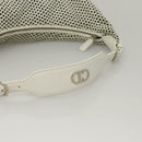 Christian Dior Shoulder Bag Leather White Auth MY419-7