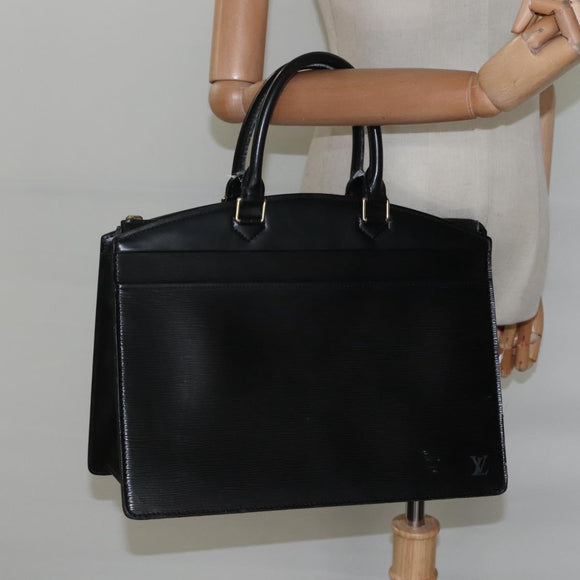 LOUIS VUITTON Epi Riviera Hand Bag Noir Black M48182 LV Auth MY442