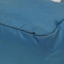 PRADA Hand Bag Nylon Blue Auth MY446-12