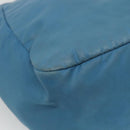 PRADA Hand Bag Nylon Blue Auth MY446-13