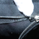 HERMES Fourre Tout MM Hand Bag Canvas Black Auth MY447-12