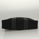 HERMES Fourre Tout MM Hand Bag Canvas Black Auth MY447-5