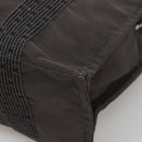 HERMES Sac A Dos MM Backpack Canvas Gray Auth MY448-10